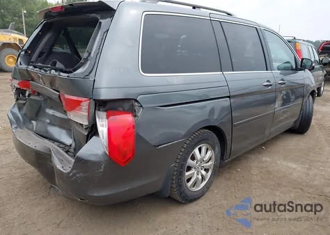 2010 Honda Odyssey Ex from USA, damaged, VIN 5FNRL3H53AB022044